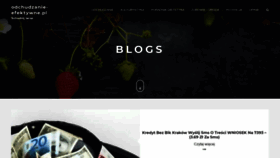 What Odchudzanie-efektywne.pl website looked like in 2020 (4 years ago)