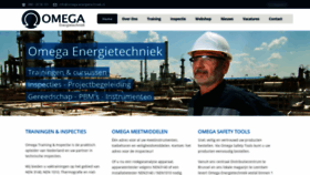 What Omega-energietechniek.nl website looked like in 2020 (4 years ago)
