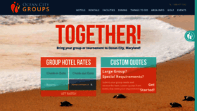 What Ocgroups.com website looked like in 2020 (4 years ago)