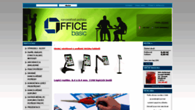 What Officebasic.cz website looked like in 2020 (4 years ago)