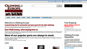 What Oldwing.eu website looked like in 2020 (6 years ago)