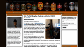 What Oelblog.dk website looked like in 2020 (4 years ago)