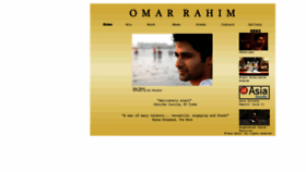 What Omarrahim.com website looked like in 2020 (4 years ago)