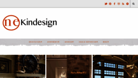 What Onekindesign.com website looked like in 2020 (4 years ago)