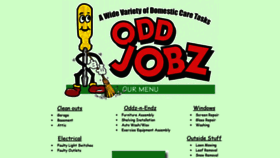 What Oddjobz.com website looked like in 2020 (4 years ago)