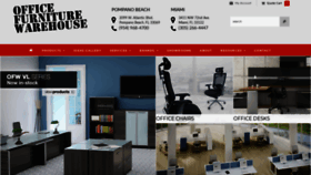 What Officefurnitureonline.com website looked like in 2020 (4 years ago)