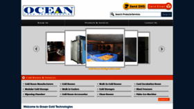 What Oceancoldtech.com website looked like in 2020 (4 years ago)