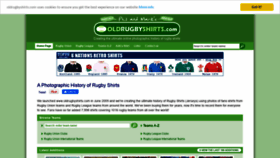 What Oldrugbyshirts.com website looked like in 2020 (4 years ago)