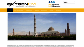 What Oxygen-om.com website looked like in 2020 (4 years ago)