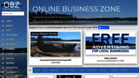 What Obz.com.au website looked like in 2020 (4 years ago)
