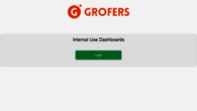 What Obelix-dashboard.grofers.com website looked like in 2020 (4 years ago)