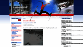 What Ormondskiclub.com.au website looked like in 2020 (4 years ago)