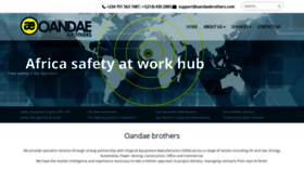 What Oandaebrothers.com website looked like in 2020 (4 years ago)