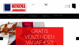 What Oenemanaaimachines.nl website looked like in 2020 (4 years ago)