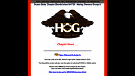 What Oshog.org website looked like in 2020 (4 years ago)