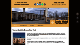 What Oasismotelbronx.com website looked like in 2020 (4 years ago)