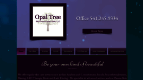 What Opaltree.net website looked like in 2020 (4 years ago)