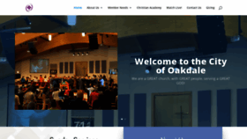 What Oakdalecov.org website looked like in 2020 (4 years ago)