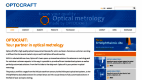 What Optocraft.de website looked like in 2020 (4 years ago)