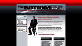 What Orthobottomline.com website looked like in 2020 (4 years ago)