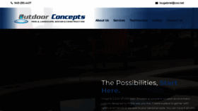 What Occustompools.com website looked like in 2020 (4 years ago)