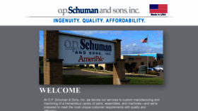 What Opschuman.com website looked like in 2020 (4 years ago)