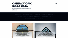 What Osservatoriosullacasa.it website looked like in 2020 (4 years ago)