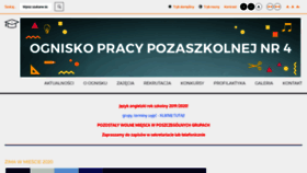 What Opp4.waw.pl website looked like in 2020 (4 years ago)