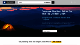 What Outdoorgearreview.com website looked like in 2020 (4 years ago)