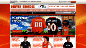 What Officialbroncosfootball.com website looked like in 2020 (4 years ago)