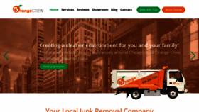 What Orangecrewchicago.com website looked like in 2020 (4 years ago)