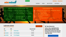 What Onlineedzes.hu website looked like in 2020 (4 years ago)
