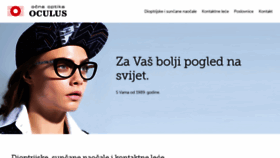 What Optika-oculus.hr website looked like in 2020 (4 years ago)