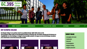 What Olympiacollege.nl website looked like in 2020 (4 years ago)