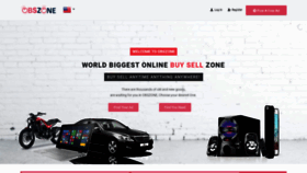 What Obszone.com website looked like in 2020 (4 years ago)