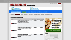 What Ogloszenia.niedziela.nl website looked like in 2020 (4 years ago)