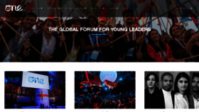 What Oneyoungworld.com website looked like in 2020 (4 years ago)