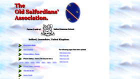 What Oldsalfordians.co.uk website looked like in 2020 (4 years ago)