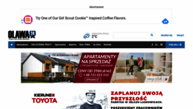 What Olawa24.pl website looked like in 2020 (5 years ago)