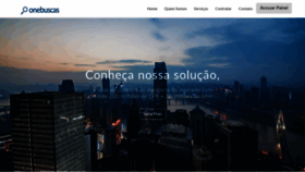 What Onebuscas.com.br website looked like in 2020 (4 years ago)