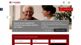 What Opiekunki.interkadra.pl website looked like in 2020 (4 years ago)