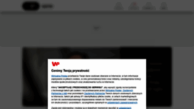 What Opinie.wp.pl website looked like in 2020 (4 years ago)