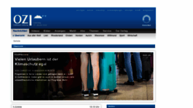 What Oz-online.de website looked like in 2020 (4 years ago)