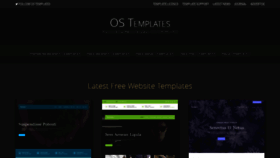 What Os-templates.com website looked like in 2020 (4 years ago)
