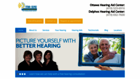 What Ottawahearingaidcenter.com website looked like in 2020 (4 years ago)