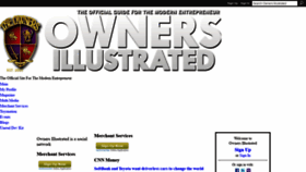 What Ownersillustrated.com website looked like in 2020 (4 years ago)