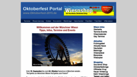 What Oktoberfest-2015.de website looked like in 2020 (4 years ago)