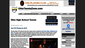 What Ohiotenniszone.com website looked like in 2020 (4 years ago)