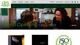 What Oes.edu website looked like in 2020 (5 years ago)