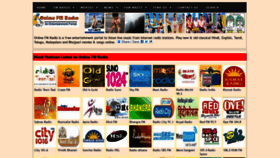 What Onlinefmradio.in website looked like in 2020 (4 years ago)